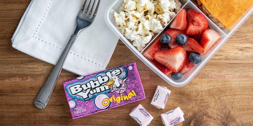 BUBBLE YUM Bubble Gum Pack 12-Pack Just $9.86 on Amazon