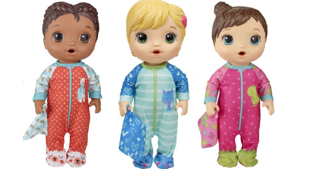 Baby Alive Mix My Medicine Pajamas Doll Playsets