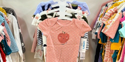 Carter’s Baby Bodysuits 5-Packs from $10.49 Each on Kohls.com (Regularly $28)