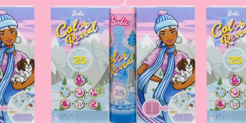 Barbie Color Reveal Advent Calendar Only $9.99 on Zulily.com (Regularly $30)