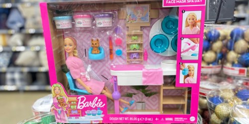 Barbie Face Mask Spa Day Playset Just $16.97 on Amazon (Regularly $30)