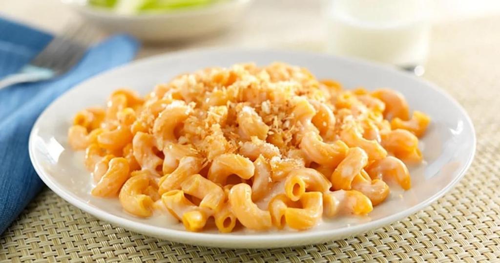 barilla elbows pasta mac and cheese on plate