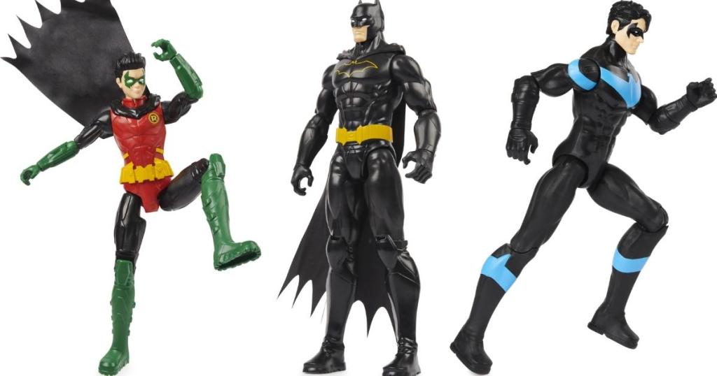 batman, robin and nightwing action figures