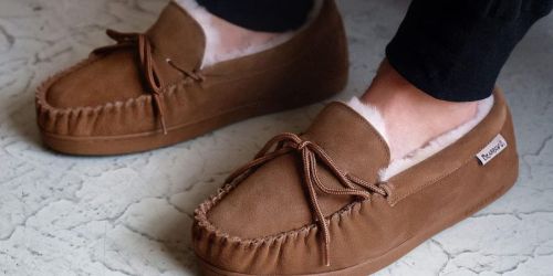 Bearpaw Men’s Slippers Only $31.99 Shipped (Reg. $65) | Perfect to Wear Christmas Morning