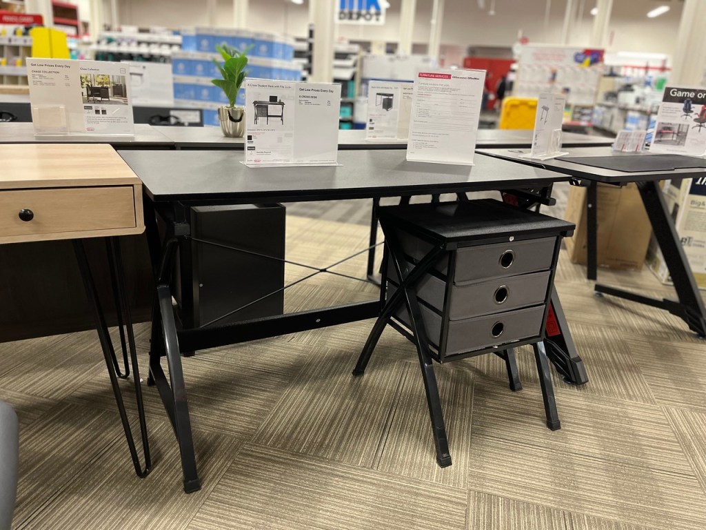 Brenton Desk & File Cabinet Set from Office Depot