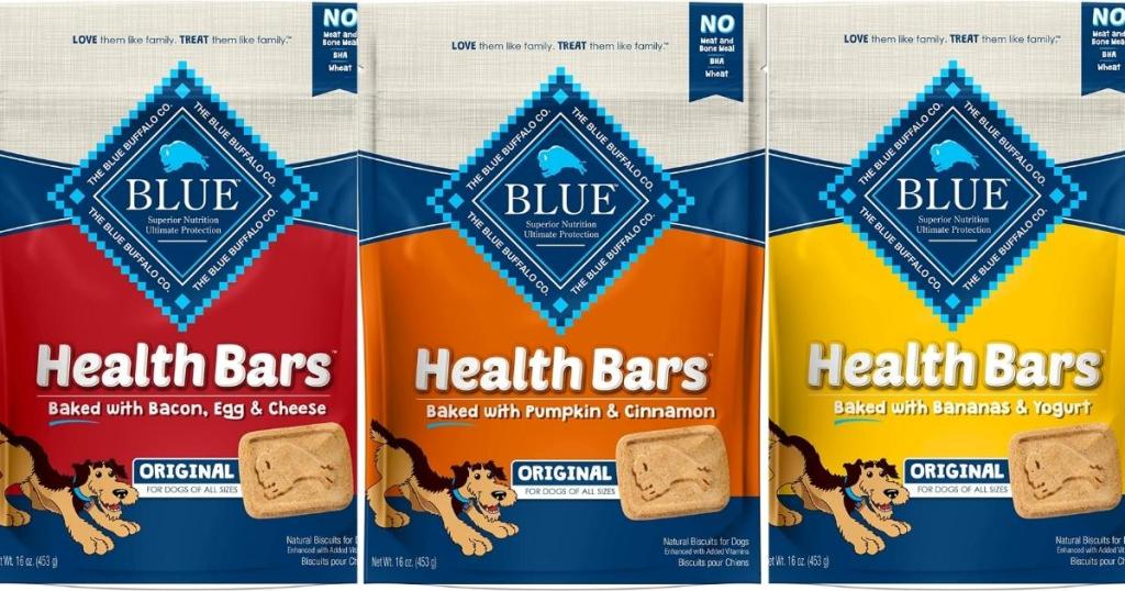 Blue Buffalo Health Bars 16oz Bags from 4.74 Shipped on Amazon