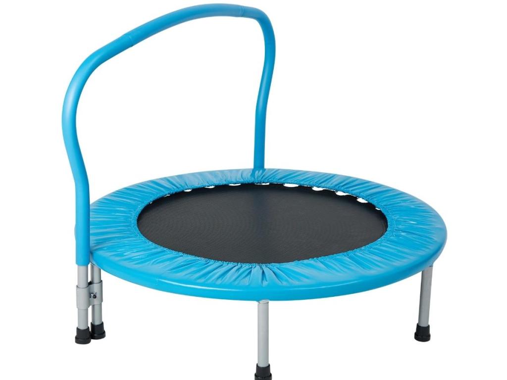 bounce buddies blue trampoline