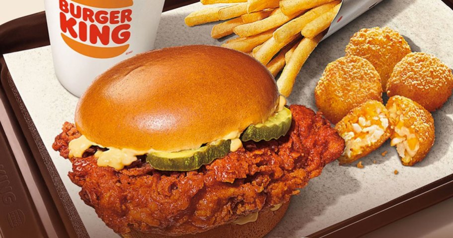 burger king chicken sandwich meal