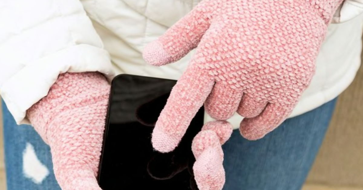 cc chenille touch gloves