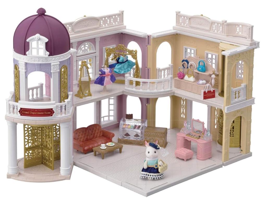 calico critters town series grand department store set
