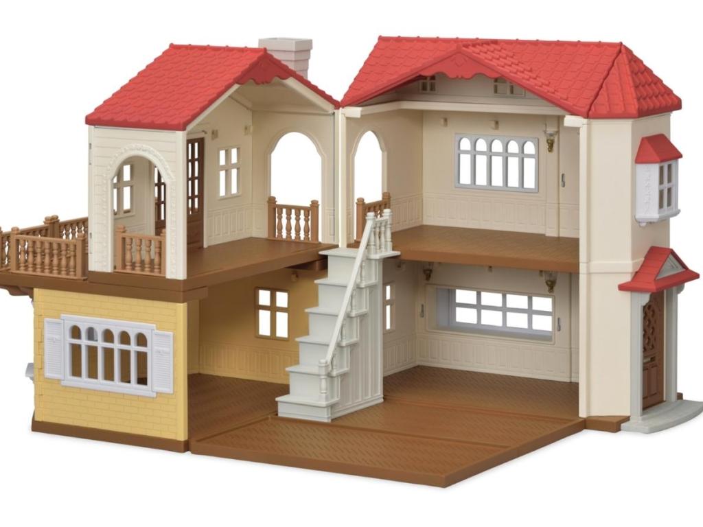 calico critters red roof country home playset