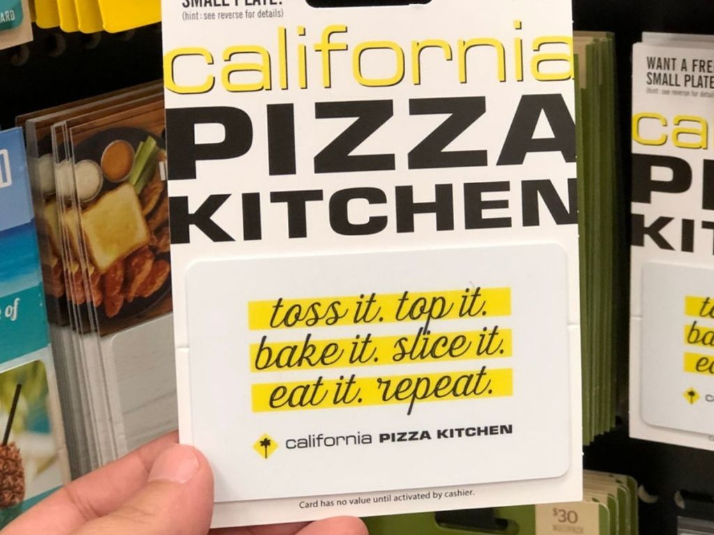 California Pizza Kitchen GIft card