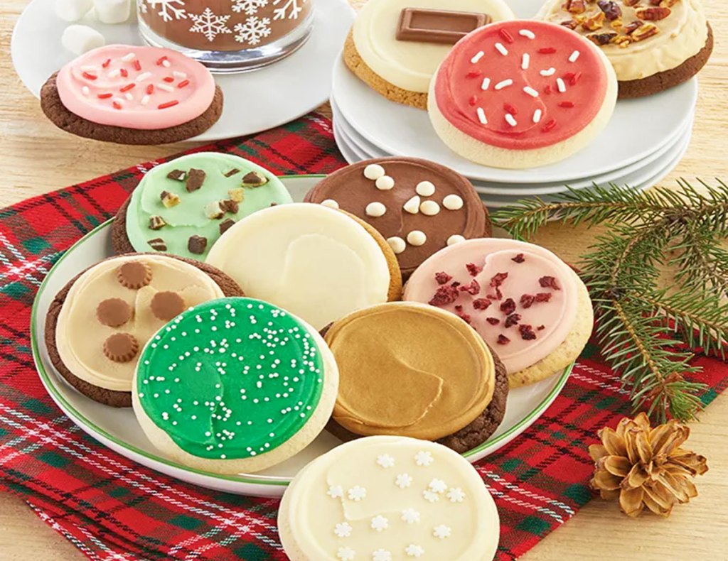 holiday buttercream cookies