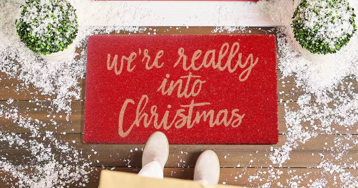 Christmas Doormats Just 12.74 on (Regularly 30) Hip2Save