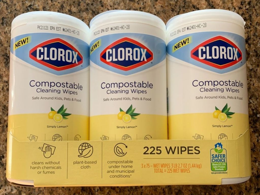 Clorox Compostable Cleaning Wipes