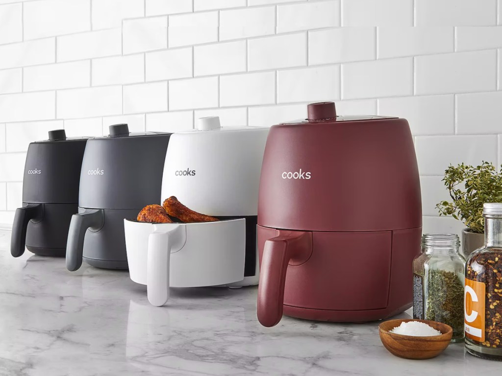 Cooks Air Fryers on countertop
