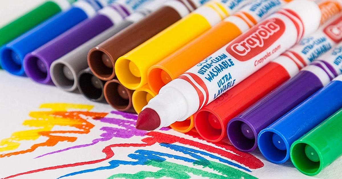 Crayola Washable Markers 64-Count Only $15 on Walmart.com (Regularly $35)