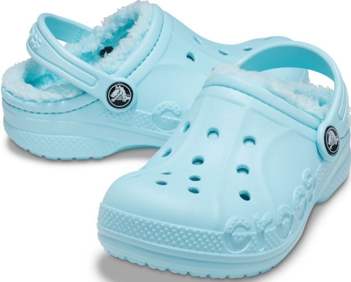 fleece lined croc shoes