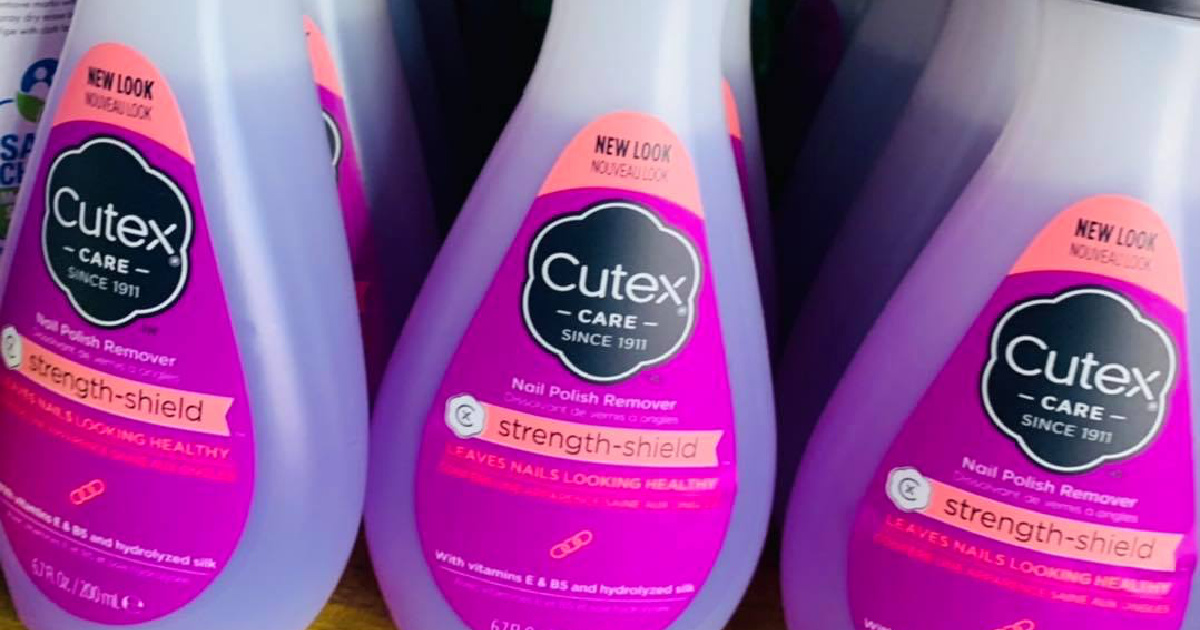 Cutex Nail Polish Remover Only $1.40 Shipped on Amazon | Great