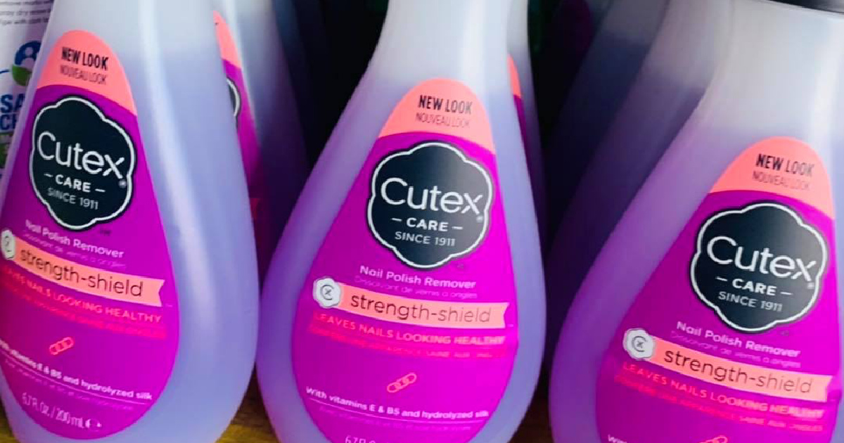 Cutex Strength Shield Nail Polish Removers