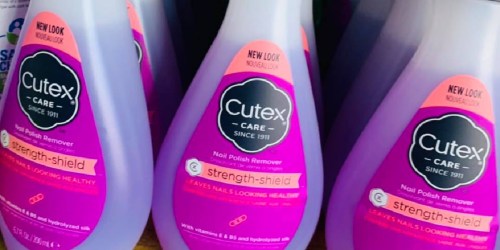 Cutex Nail Polish Remover Only $1.38 Shipped on Amazon