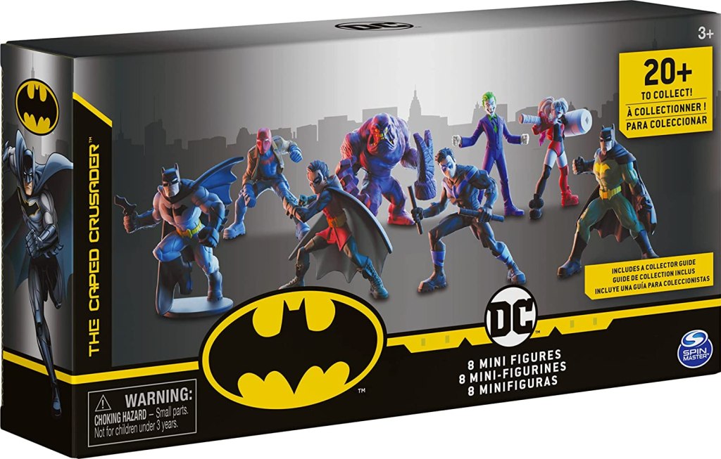 DC Comic Figures in box