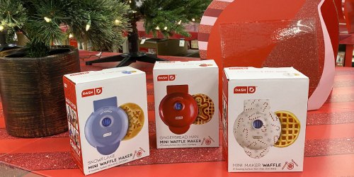 ** Dash Mini Christmas Waffle Makers Only $7.99 Shipped on Bed Bath & Beyond (Regularly $13)