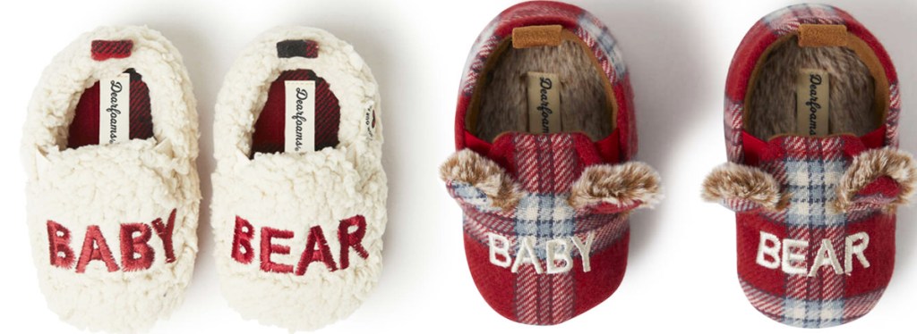 baby bear slippers