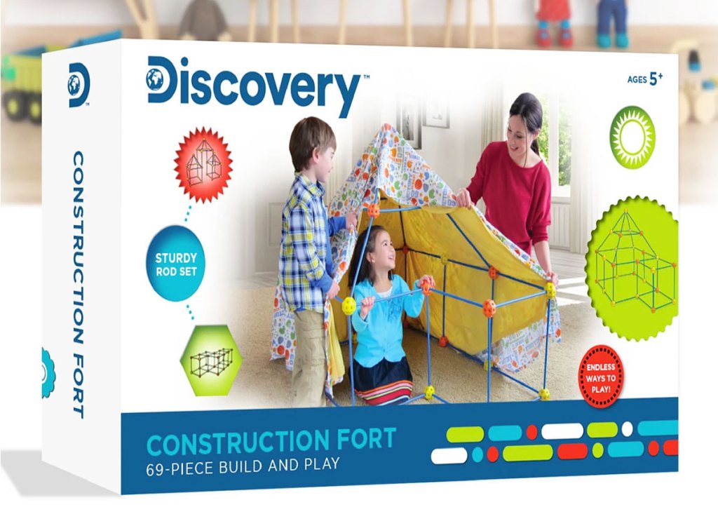 box for discovery kids play fort