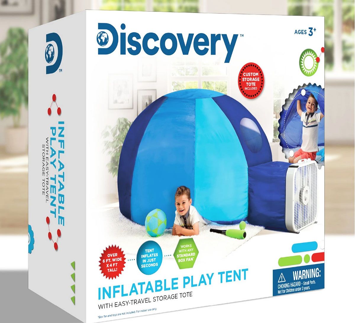 discovery kids inflatable tent