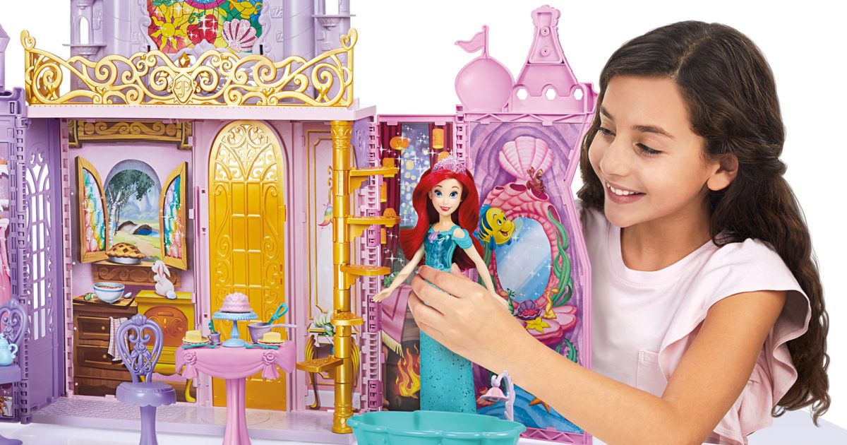 barbie folding castle