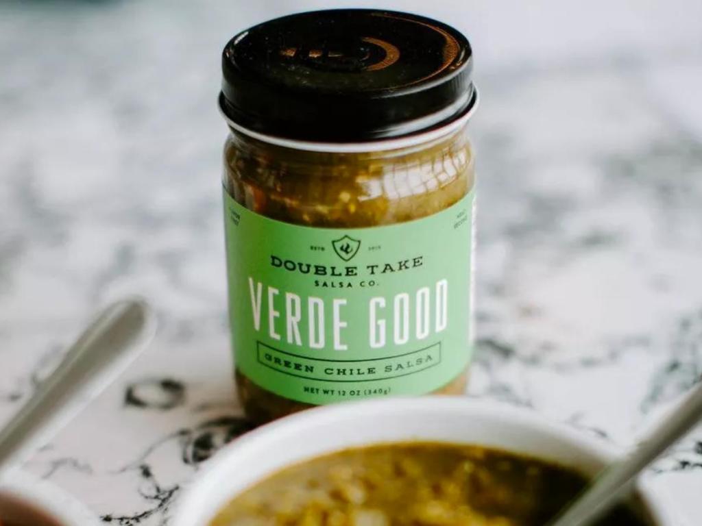 double take verde good green chile salsa