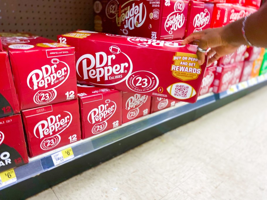 Soda 12-Packs from $4 Each Shipped on Amazon (Dr Pepper, Sunkist, Pepsi & More)