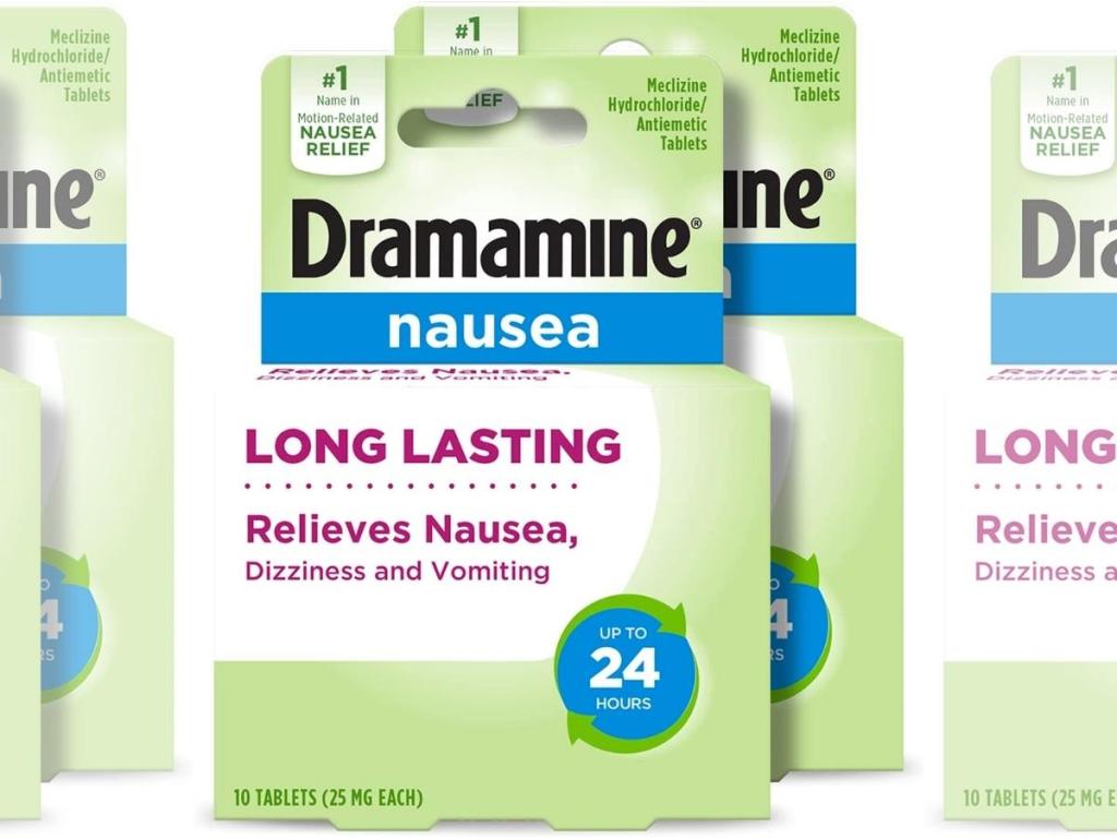 Dramamine Nausea Long-Lasting 10-Count 2-Pack