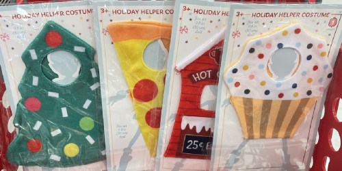 Holiday Helper Costumes & Games Only $1 in Target’s Bullseye’s Playground | Perfect for Elf on the Shelf