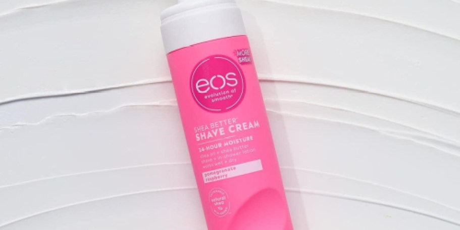 FOUR eos Shaving Creams Just $15 Shipped + FREE $5 Amazon Credit