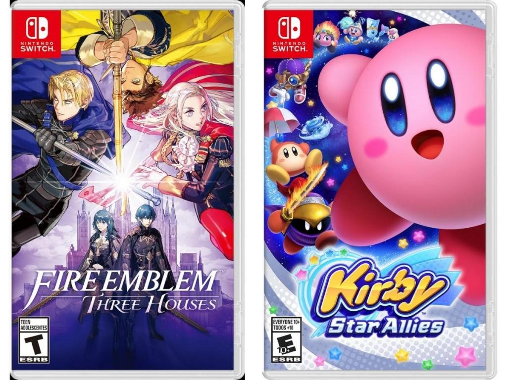 fire emblem and kirby star allies games for nintendo switch
