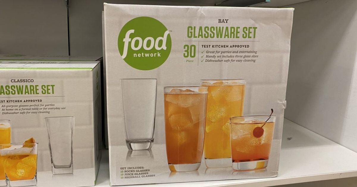 Food Network Bay Glassware