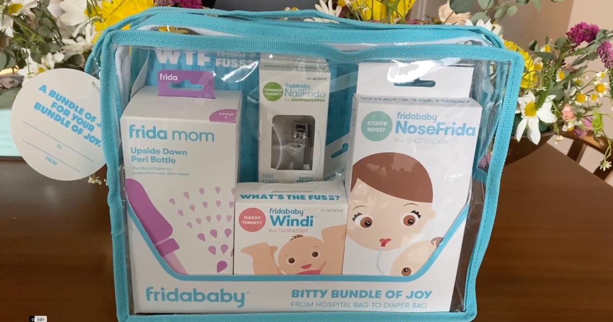 Fridababy Bitty Bundle of Joy Mom & Baby Healthcare and Grooming Gift Kit 