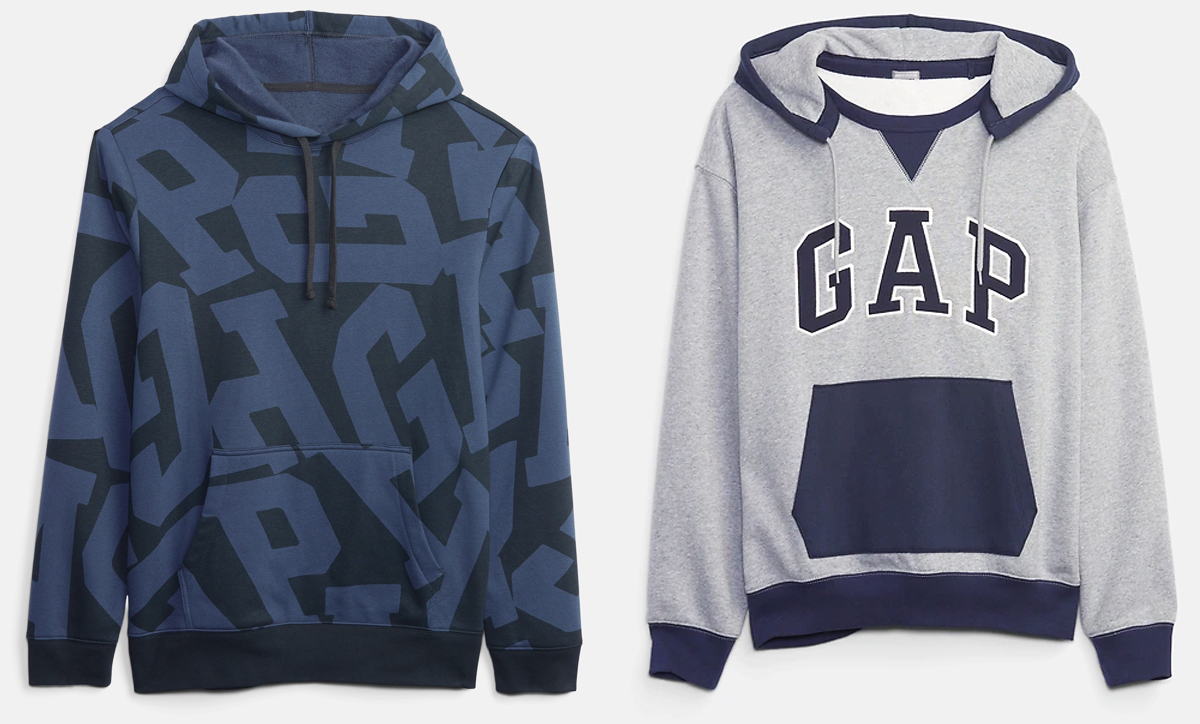 two gap hoodies