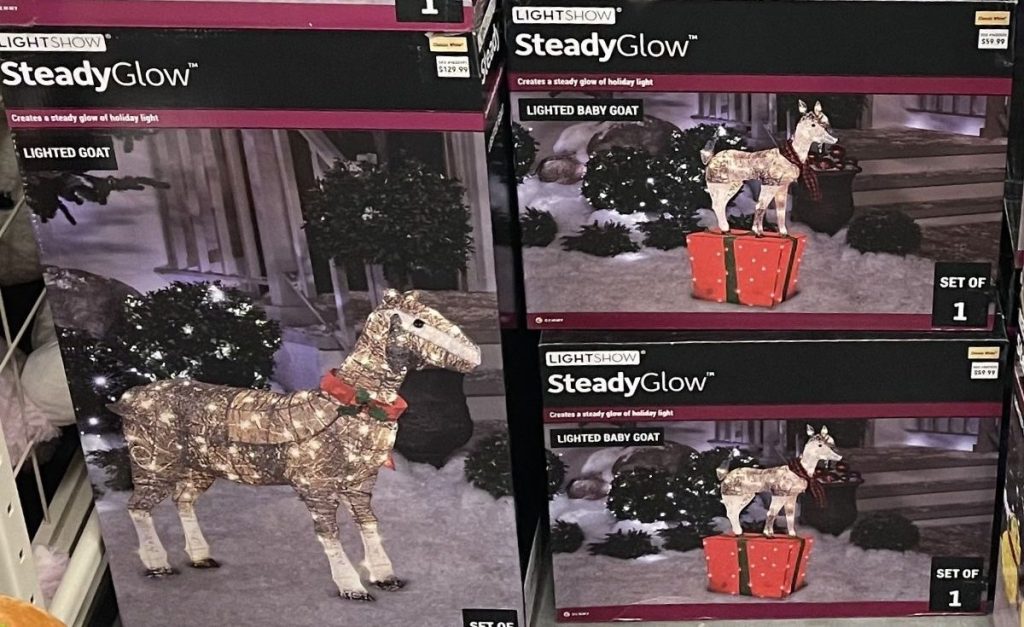 Cute Christmas Inflatable Farm Animals from 14.99 at Tractor Supply