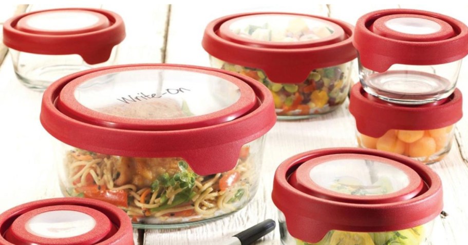 Anchor Hocking 18-Piece Glass Food Storage Set Only $14.95 Shipped (Regularly $36)