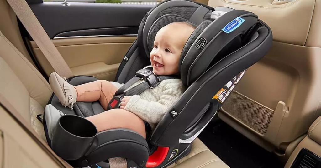 baby in graco slimfit3 3-in-1 car seat
