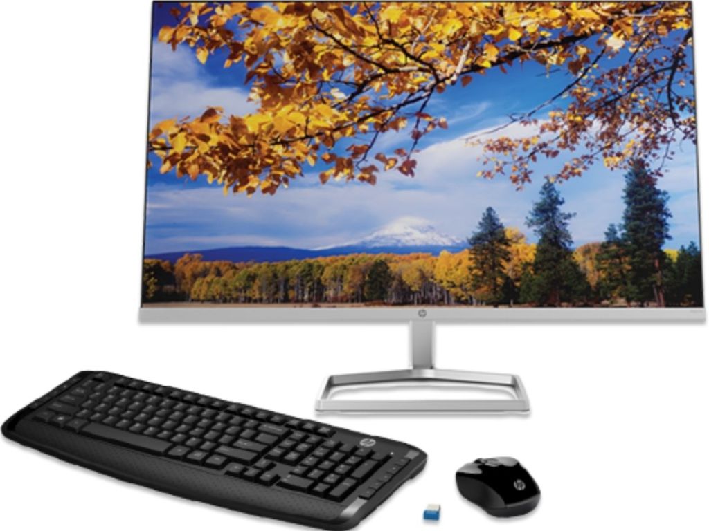 HP Monitor Bundle with keyboard and mouse