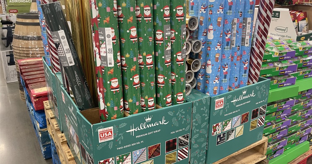 Hallmark TwoSided Holiday Wrapping Paper Only 9.98 at Sam's Club