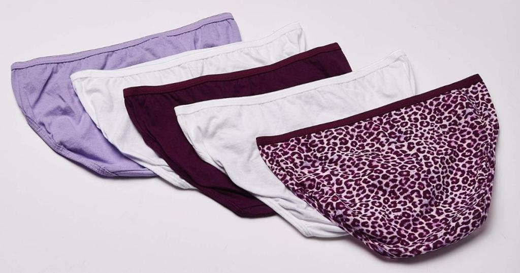 Hanes Women's Cotton Bikini Underwear 10-Pack