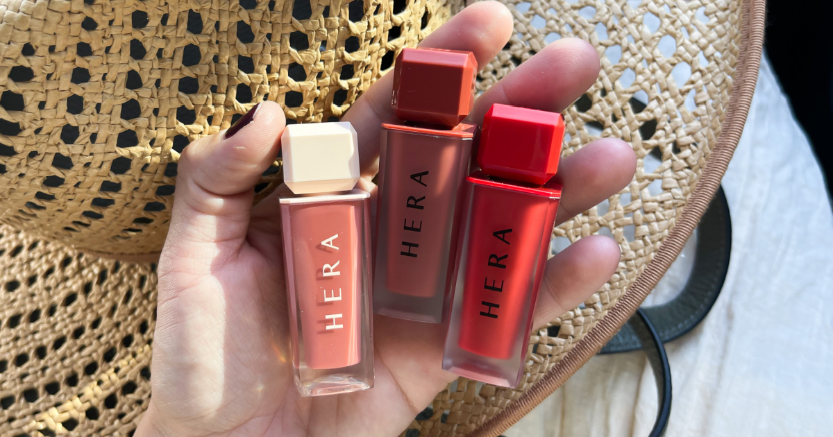 three tubes of lip color