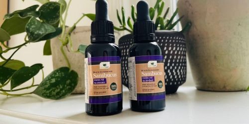Organic Black Elderberry Syrup Only $5 on Amazon | Supports Immune System w/ Antioxidants