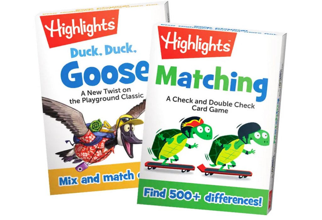 two highlights card games