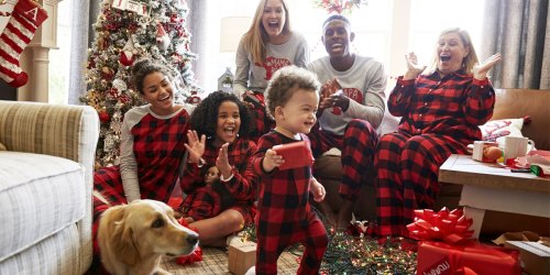 65% Off JCPenney Christmas Pajamas | Matching Family 2-Piece Sets, Union Suits, & More from $11!